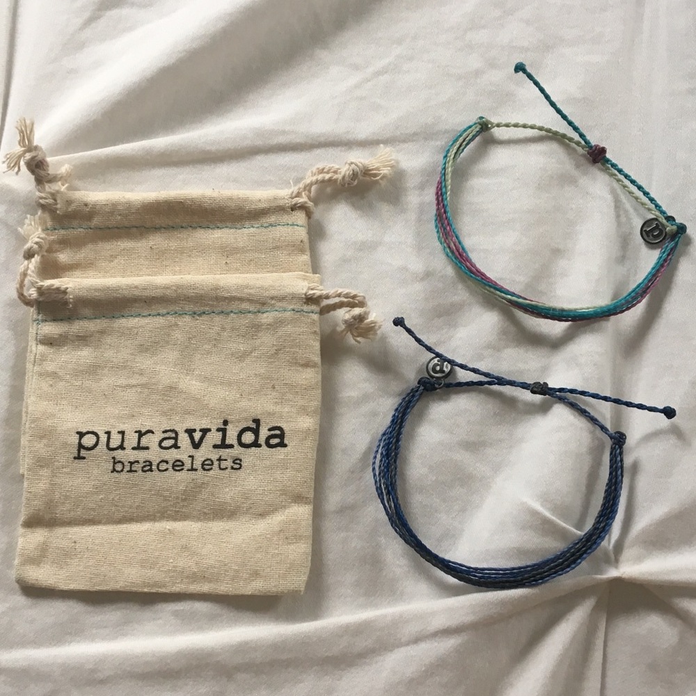 2 Pura Vida Bracelets (NEVER WORN!)